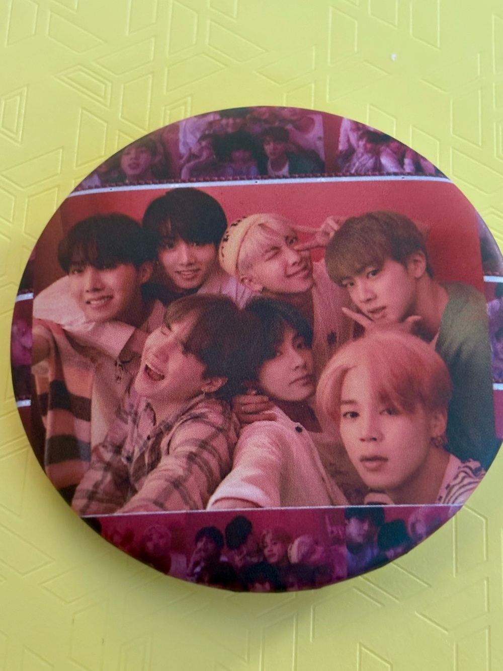 BTS Pin - Group Photo Style KPop ARMY
